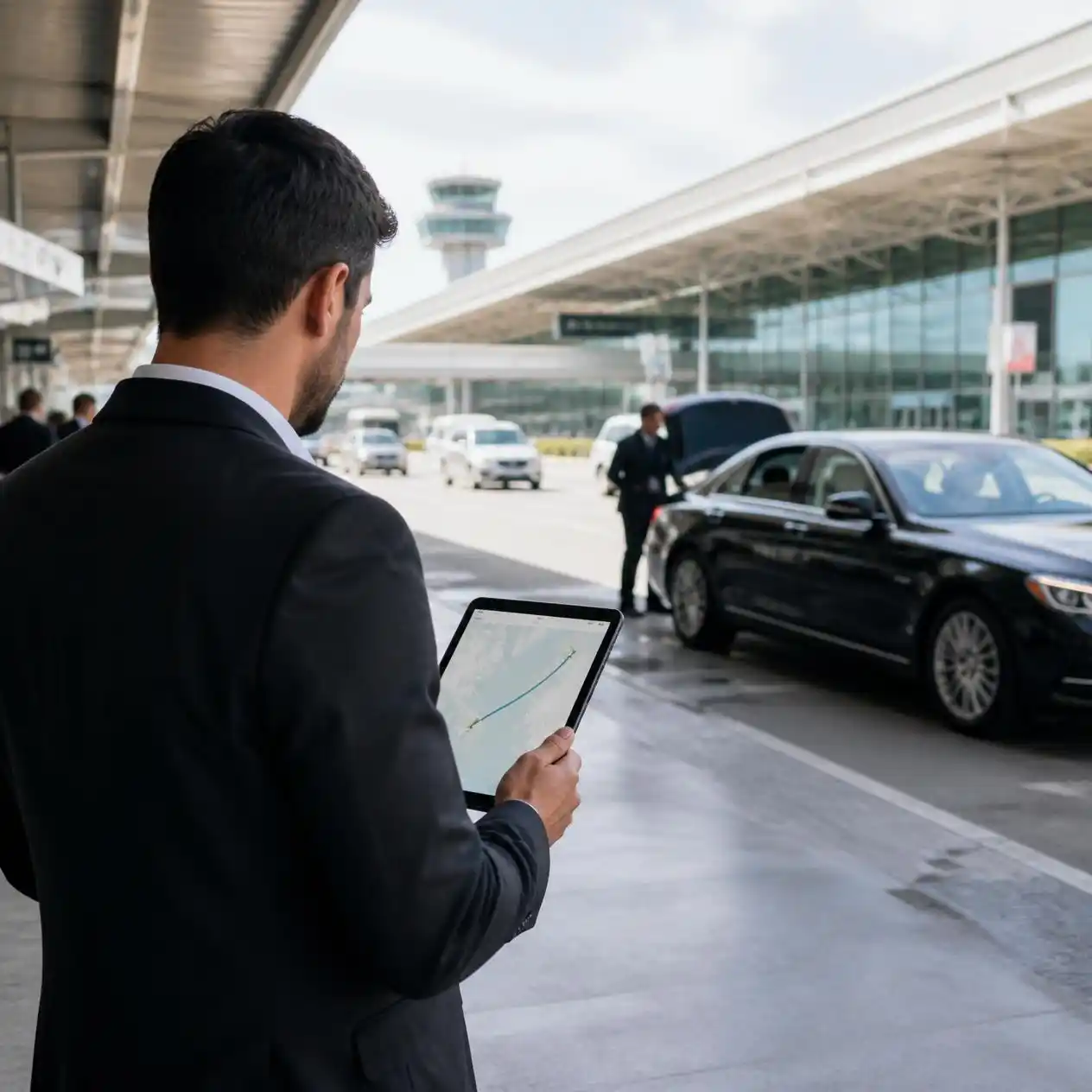 flight tracking car service