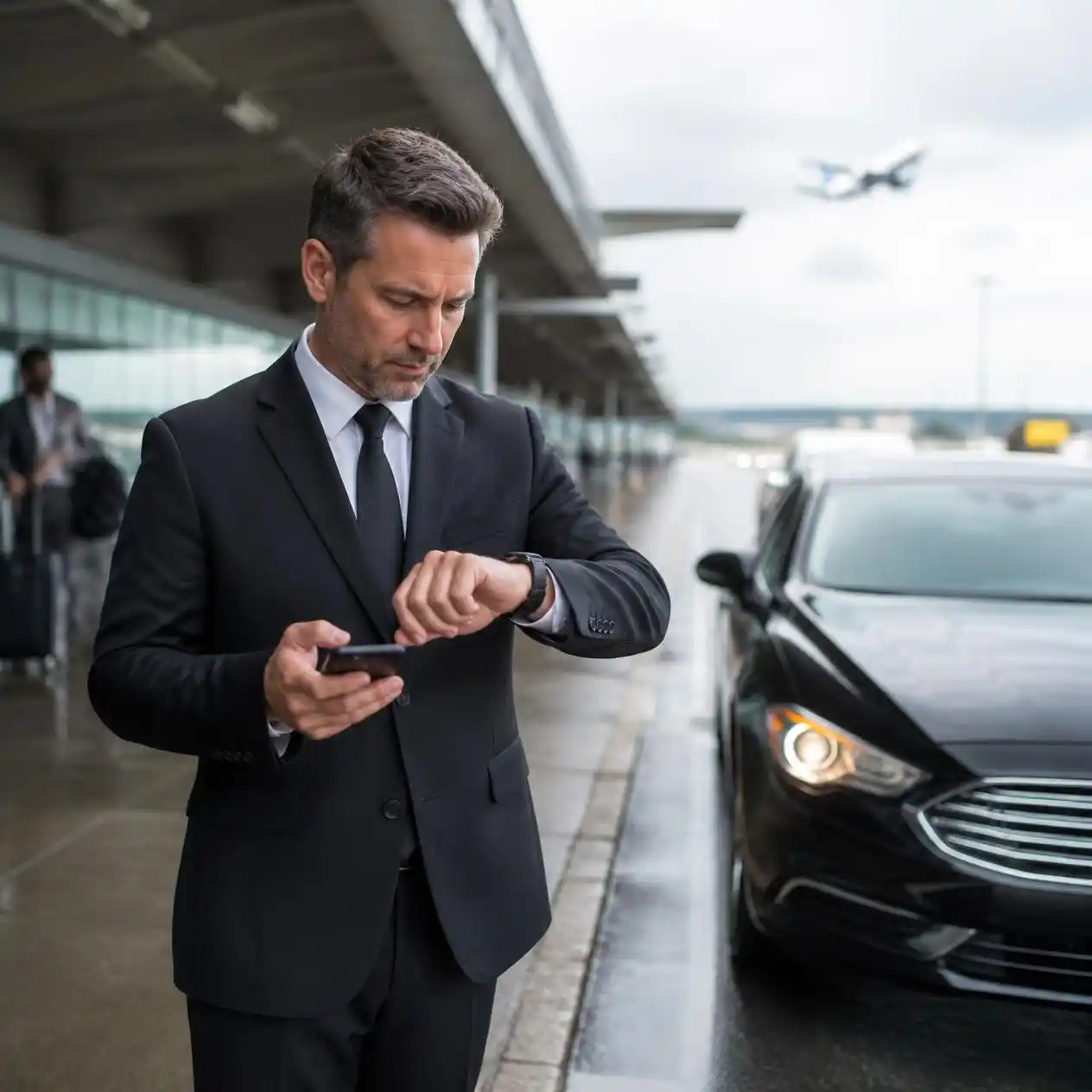flight tracking car service